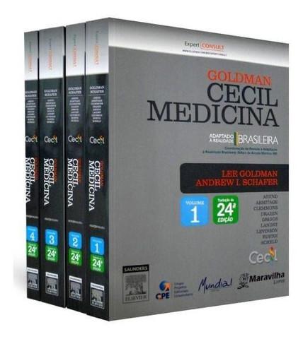 Goldman cecil medicina - 24a edição - 4 volumes