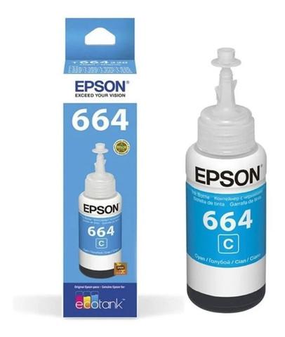 Tinta Epson 664 Azul