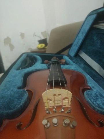 Violino + case + ferramentas