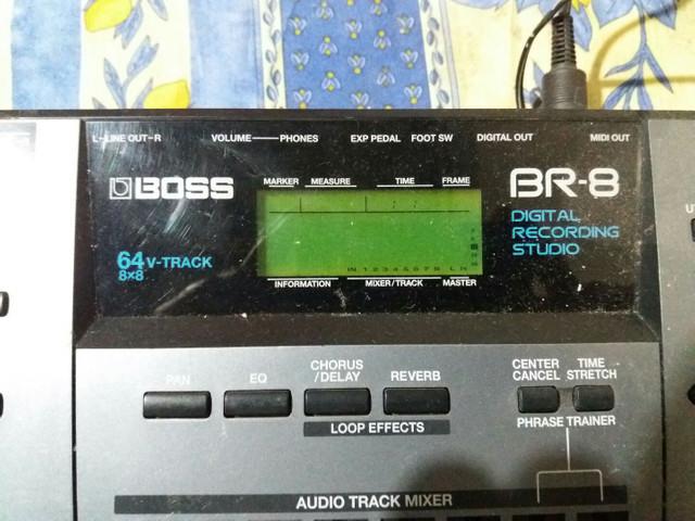 Gravador digital boss br-8 digital recording studio