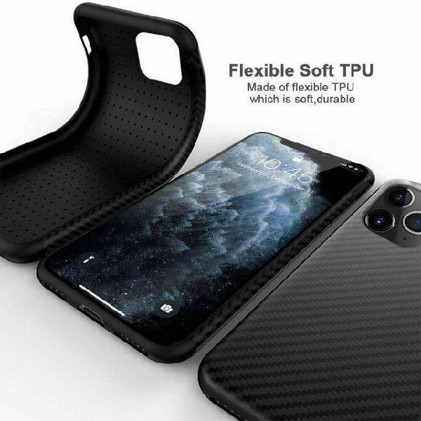 Capa em carbono para celular smartphone da Apple iphone 11 e