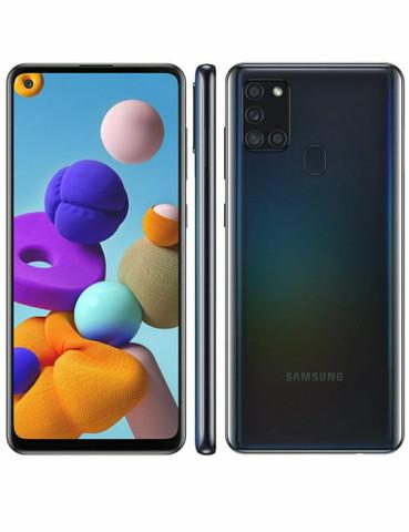 Smartphone Samsung Galaxy A21s Preto 64GB