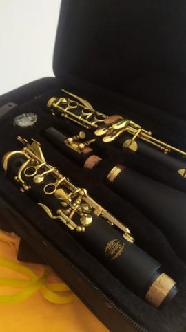 Clarinete jahnke sib 17 chaves douradas