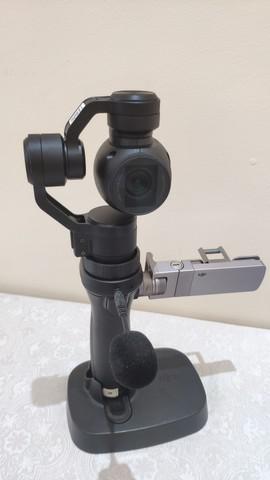 Câmera DJI osmo com estabilizador