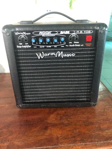 Cubo amplificador para baixo e guitarra Warm Music