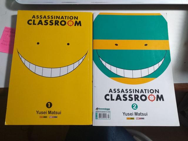 Mangá assassination classroom vol. 1 e 2