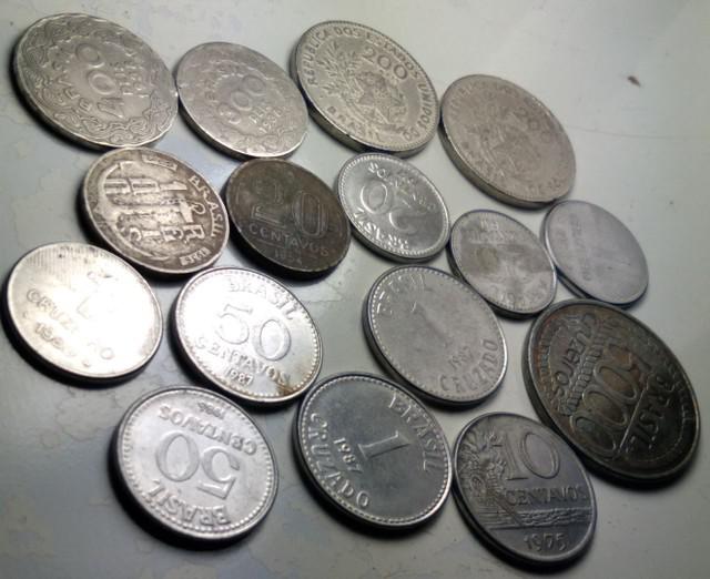 Moedas Antigas.