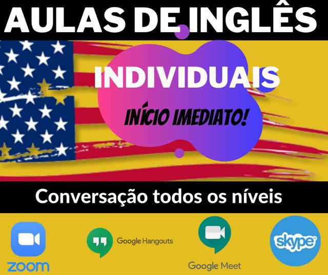 Aulas particulares de inglês online