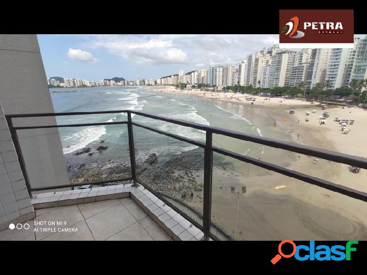 APARTAMENTO A VENDA NO GUARUJÁ, PRAIA DAS PITANGUEIRAS DE FRENTE PARA O MAR
