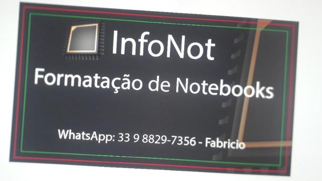 Formatacao de notebooks BH