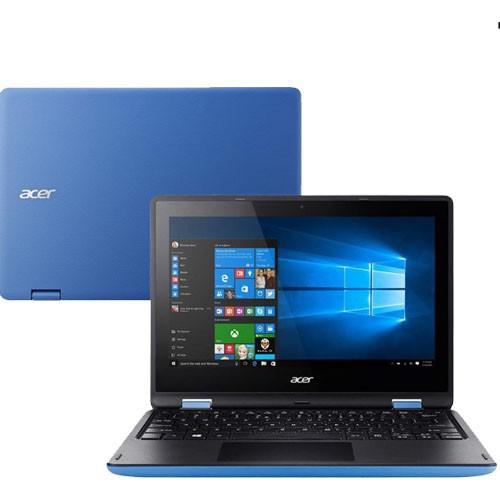 Notebook acer r3-131t-p7qw - azul - intel pentium n3700 - hd