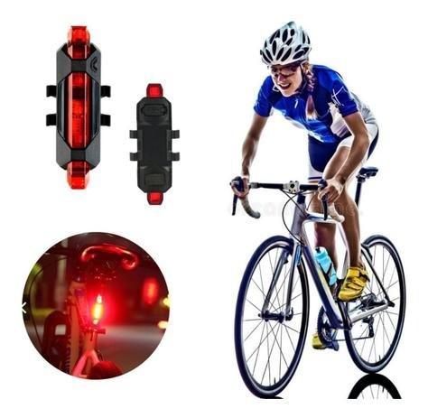 Sinalizador de bike Bicicleta USB Recarregável Longa