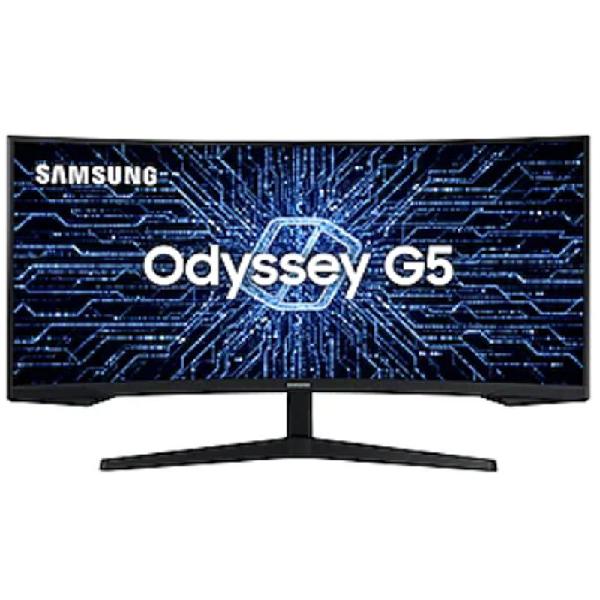 Monitor gamer samsung curvo odyssey 34&quot; led ultra wqhd hz