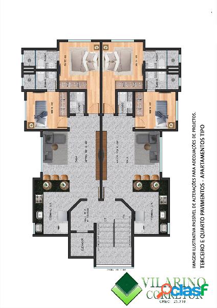 APARTAMENTO COBERTURA NO BAIRRO CRUZEIRO 2
