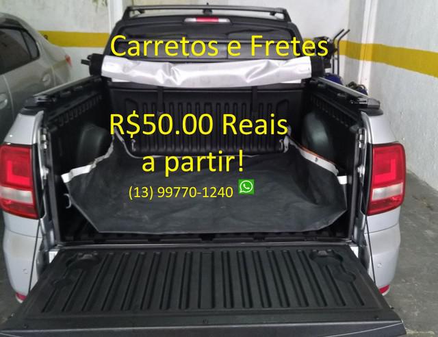 Transporte e Fretes a partir R$50,00 Reais