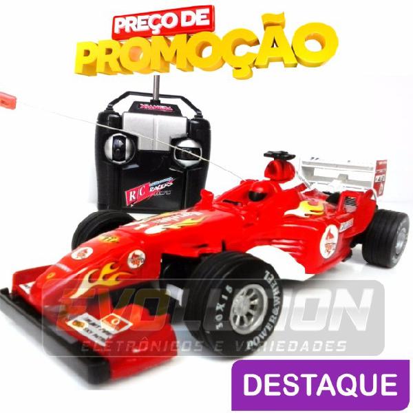 Carrinho De Corrida Com Controle Remoto F1 Deluxe Car