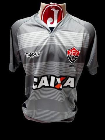 Camisa Vitória BA Topper Caixa Goleiro Cinza 2017