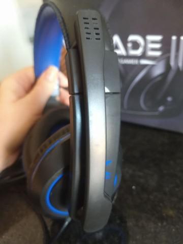 Headset gamer vinik v. Blade II azul vinik