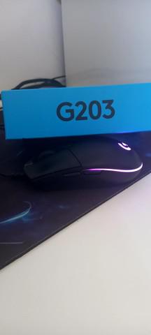 Mouse Gamer Logitech g203 (perfeito estado)