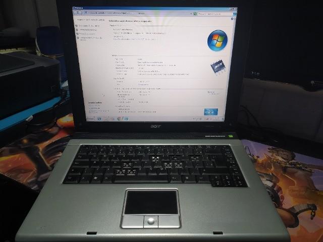 Notebook Acer Aspire 3000 funcionando leia anuncio