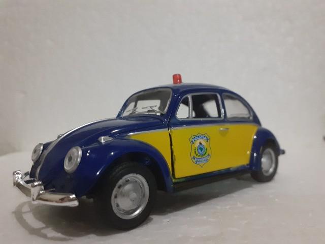 Miniatura Fusca Polícia Rodoviária Federal - Escala 1/32