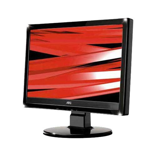 Monitor aoc 1619swa lcd 15.6&quot; - preto - widescreen