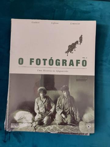 Livro o fotografo uma historia no afeganistao guerra e