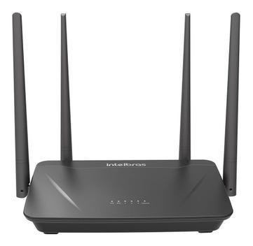 Roteador wireless 4 antenas intelbras rf1200 smart dual band