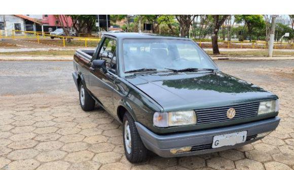 Volkswagen saveiro cab. simples 1.6 cl 86/86 verde