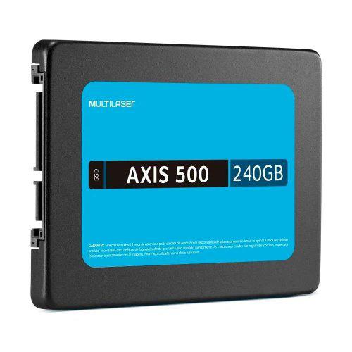 Cartão SSD Axis 2,5 Pol. 240Gb - Gravação 500 Mb/S -