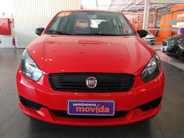 Fiat grand siena 1.4 8v vermelho 2020/2021 - bauru 1448721