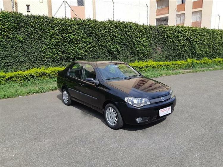 Fiat siena 1.3 elx fire 8v preto 2004/2005 - campinas