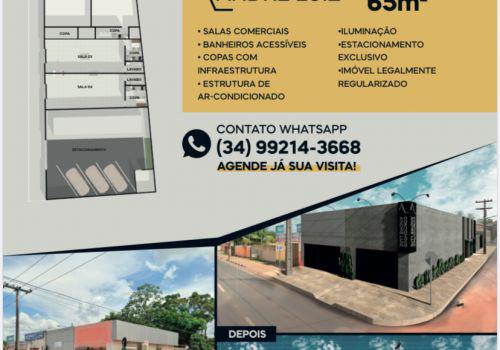 Salas comerciais modernas