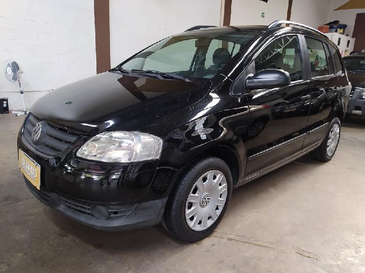 Volkswagen Spacefox 1.6 Comfortline Preto 2008/2009 -