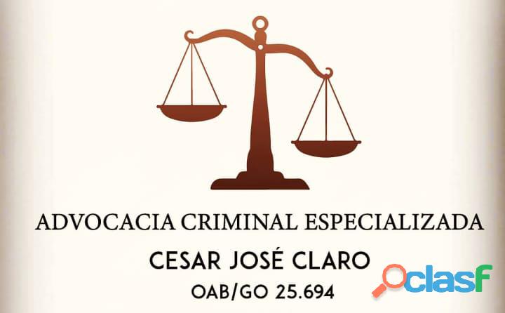 ADVOCACIA CRIMINAL ESPECIALIZADA   ADVOGADO CRIMINALISTA