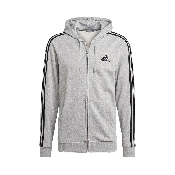 Blusa adidas ess 3 listras c/zip