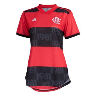 Camisa adidas flamengo i 21/22 torcedor feminina gg1000,