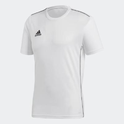 Camisa adidas treino core 18 - branco