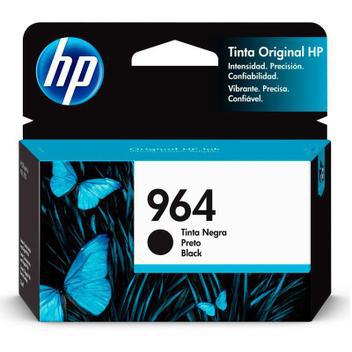 Cartucho HP Original (964)3JA53AL preto rend.1000pgs -