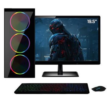 Pc gamer completo monitor hdmi 19.5&amp;#8221; intel core i3 8gb