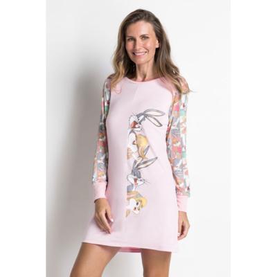 Camisola manga longa acuo camisola manga longa rosa