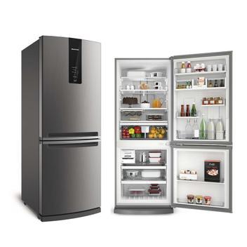 Refrigerador brastemp frost free inverse 443l inox 127v