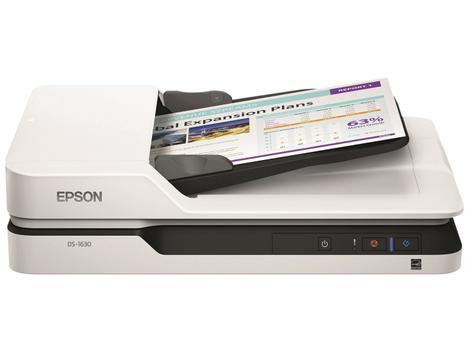 Scanner de mesa epson workforce ds-1630 - colorido 1200dpi -