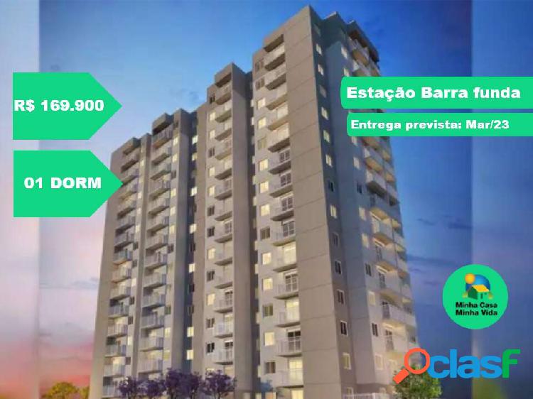 Apartamento próximo a Estação Barra Funda, 1 dormitório.