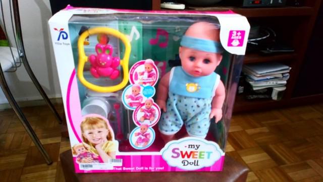 Boneca my sweet doll importada completa na caixa