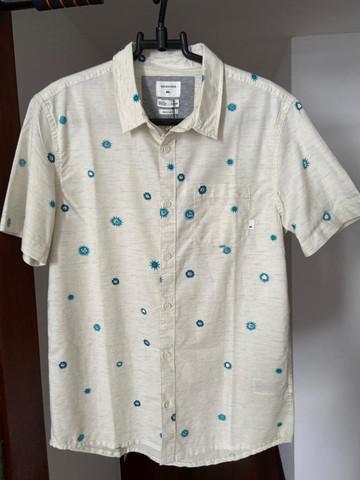 Camisa manga curta Quicksilver original importada