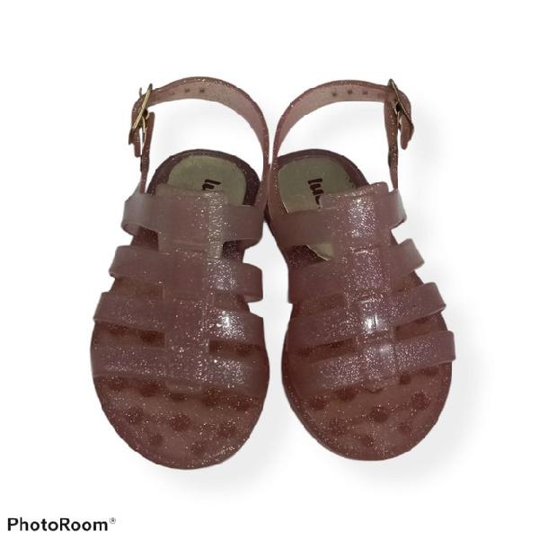 Sandalias femininas infantil luz led luelua