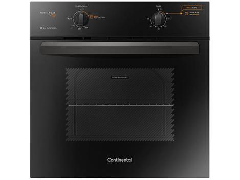 Forno de embutir a gás continental - grill 73l oc8gp -