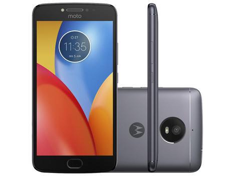 Smartphone motorola moto e4 plus 16gb titanium - dual chip