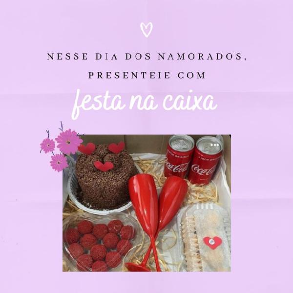 Festa na caixa (para o dia dos namorados)